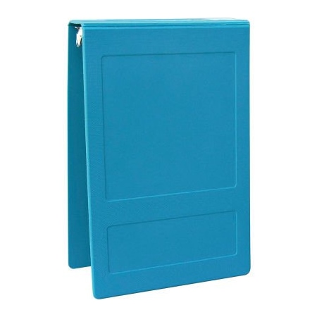 Omnimed® 1-1/2 Molded Ring Binder, 3-Ring, Top Open, Holds 300 Sheets, Aqua